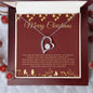 Forever Love Necklace Mother | Merry Christmas