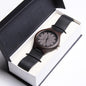 King of Lions Bold and Fierce Engraved Wooden Watch