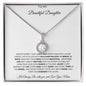 Beautiful Daughter Dance in the Rain Love and Humor Eternal Hope Necklace