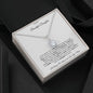 Beautiful Daughter Dance in the Rain Love and Humor Eternal Hope Necklace