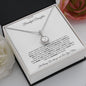 Beautiful Daughter Dance in the Rain Love and Humor Eternal Hope Necklace