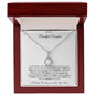 Beautiful Daughter Dance in the Rain Love and Humor Eternal Hope Necklace