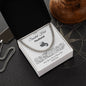 Smokin' Hot Hog Riding Husband Cuban Necklace