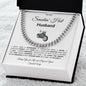 Smokin' Hot Hog Riding Husband Cuban Necklace