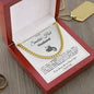 Smokin' Hot Hog Riding Husband Cuban Necklace