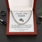 Smokin' Hot Hog Riding Husband Cuban Necklace