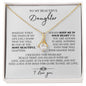 To My Beautiful Daughter - Alluring Beauty Necklace