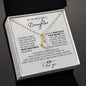 To My Beautiful Daughter - Alluring Beauty Necklace