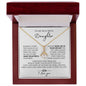 To My Beautiful Daughter - Alluring Beauty Necklace