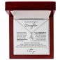To My Beautiful Daughter - Alluring Beauty Necklace