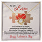 To My Love Love Knot Necklace
