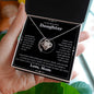 To My Beautiful Daughter - Love Knot Necklace