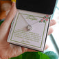 To My Daughter I Need You | Love Knot Necklace