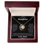 To My Beautiful Daughter - Love Knot Necklace