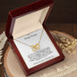 Beautiful Daughter Dance in the Rain Interlock Necklace