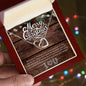 Interlocking Heart Necklace One Wish Mother | Merry Christmas