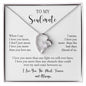 To My Soulmate - Forever Love Necklace