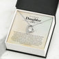To My Beautiful Daughter - Forever Love Necklace