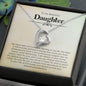 To My Beautiful Daughter - Forever Love Necklace