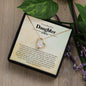 To My Beautiful Daughter - Forever Love Necklace