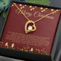 Forever Love Necklace Mother | Merry Christmas