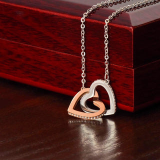 To My Lovely Wife Interlocking Necklace