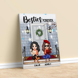 Besties Personalized Canvas