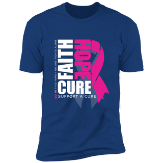 Faith Hope Cure | Premium Short Sleeve Tee (Closeout)