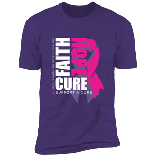 Faith Hope Cure | Premium Short Sleeve Tee (Closeout)