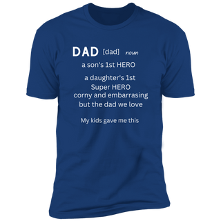 DAD Hero Premium Short Sleeve Tee (Closeout)