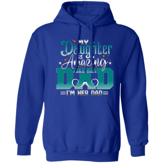 Daughter Amazing Like Dad | Pullover Hoodie  (Closeout) Limited Sizes Remain