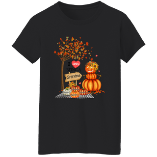 Pumpkin Tshirt  Grands | Ladies'  T-Shirt