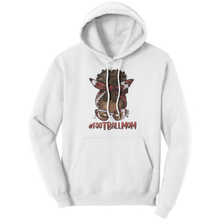 Football Mom African American | Port & Co Hoodie