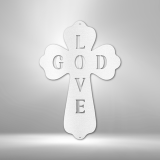 God Love - Steel Sign