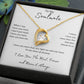 Soulmate Forever Love and Forever Smiling Necklace